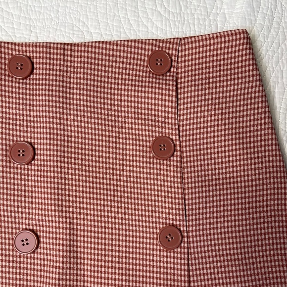 PLAID MINI SKIRT (perfect condition) - Picture 2 of 4